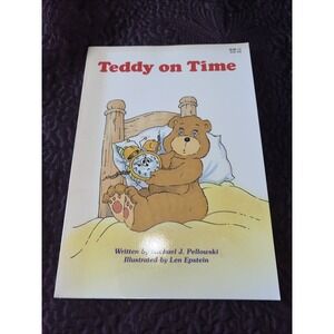 Vintage Early Reader BooksFrom Troll Teddy On Time‎ Pellowski Paperback 1986